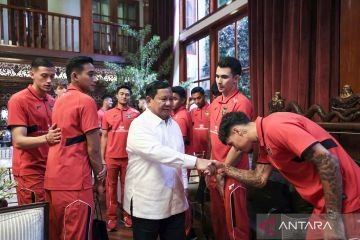 Presiden Prabowo Subianto Merayakan Kemenangan Timnas Indonesia atas China dengan Jamuan Makan Bersama